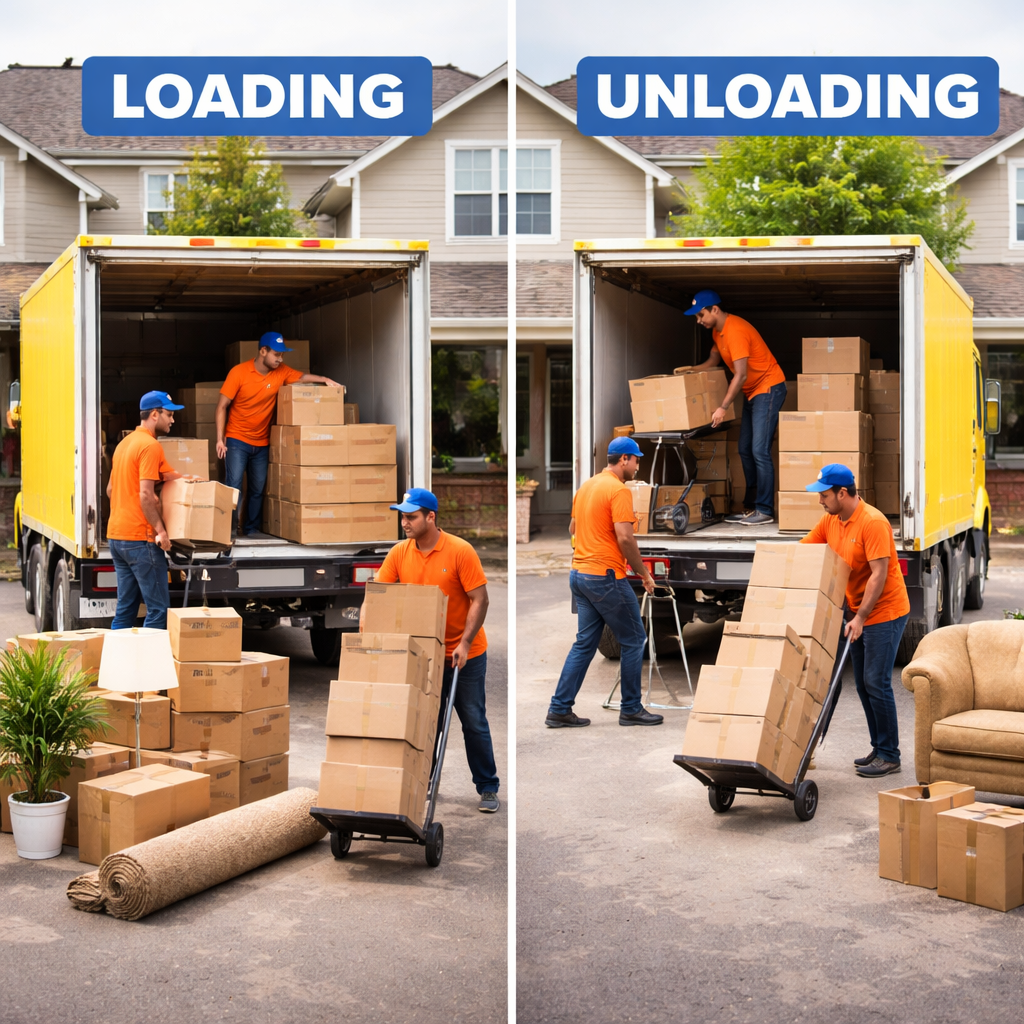 loading and unloading